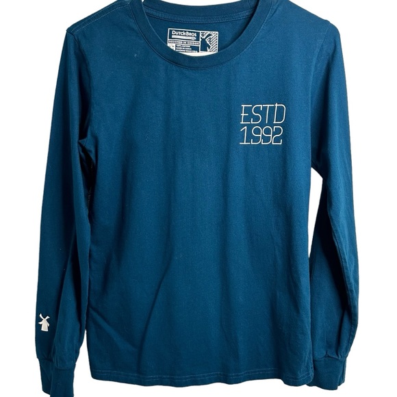 Youngla Gym Membership Camiseta De Manga Larga Young LA W416 Retro Verde  Azulado YoungLA Store Locations